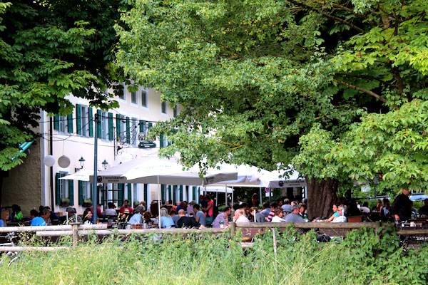 Emmeramsmühle, Biergarten, München